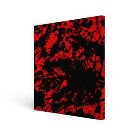 Холст квадратный с принтом Красные краски в Тюмени, 100% ПВХ |  | Тематика изображения на принте: abstraction | абстракция красок | брызги красок | краска | красные краски | потертость красок | разводы красок | черно белый