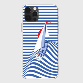 Чехол для iPhone 12 Pro Max с принтом Яхта в Тюмени, Силикон |  | flag | joke | prank | sail | sea | stripes | water | waves | yacht vest | вода | волны | море | парус | полосы | прикол | тельняшка | флаг | шутка | яхта