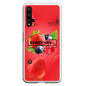 Чехол для Honor 20 с принтом Berry Mix в Тюмени, Силикон | Область печати: задняя сторона чехла, без боковых панелей | Тематика изображения на принте: energy diet | nl | нл