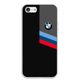 Чехол для iPhone 5/5S матовый с принтом BMW Brand Tricolor в Тюмени, Силикон | Область печати: задняя сторона чехла, без боковых панелей | bmw | автомобильные | бмв | машины