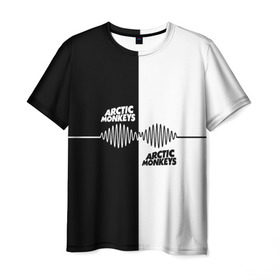 Мужская футболка 3D с принтом Arctic Monkeys в Тюмени, 100% полиэфир | прямой крой, круглый вырез горловины, длина до линии бедер | алекс тёрнер | арктик | арктические мартышки | гаражный | группа | джейми кук | инди рок | манкис | музыка | мэтт хелдер | ник о мэлли | обезьяна | постпанк ривайвл | психоделический | рок