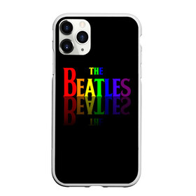 Чехол для iPhone 11 Pro матовый с принтом The beatles в Тюмени, Силикон |  | british | rock | the beatles