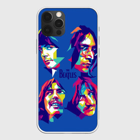 Чехол для iPhone 12 Pro Max с принтом The beatles в Тюмени, Силикон |  | the beatles | искусство | поп арт