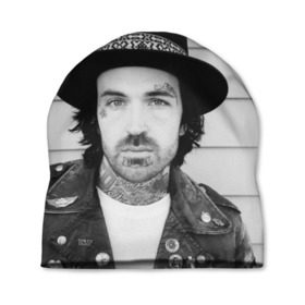 Шапка 3D с принтом Yelawolf II в Тюмени, 100% полиэстер | универсальный размер, печать по всей поверхности изделия | Тематика изображения на принте: alabama | country music | eminem | hip hop | michael wayne atha | rap | shady records | slumerica | slumerican | south rap | tennessy | till it is gone | travis barker | trial by fire | yelawolf | алабама | майкл уэйн эта | трэвис баркер | эминем