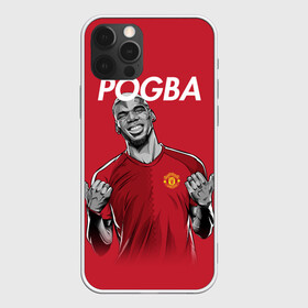 Чехол для iPhone 12 Pro Max с принтом Pogba Manchester United в Тюмени, Силикон |  | Тематика изображения на принте: mu | paul | pogba | манчестер юнайтед | мю | погба | форма