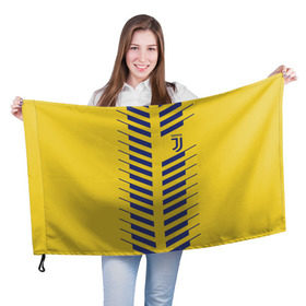Флаг 3D с принтом Juventus 2018 Creative #1 в Тюмени, 100% полиэстер | плотность ткани — 95 г/м2, размер — 67 х 109 см. Принт наносится с одной стороны | 