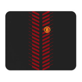 Коврик прямоугольный с принтом Manchester United Creative #2 в Тюмени, натуральный каучук | размер 230 х 185 мм; запечатка лицевой стороны | fc | manchester united | манчестер юнайтед | спорт | футбол
