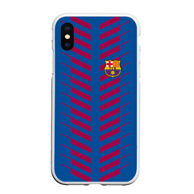 Чехол для iPhone XS Max матовый с принтом FC Barcelona 2018 Creative в Тюмени, Силикон | Область печати: задняя сторона чехла, без боковых панелей | fc | fc barcelona | fcb | барселона | мяч | спорт | футбол | футбольный клуб