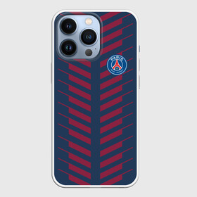 Чехол для iPhone 13 Pro с принтом PSG LOGO ORIGINAL UNIFORM | ПСЖ ФОРМА в Тюмени,  |  | Тематика изображения на принте: fc | fly emirates | paris | psg | лого | париж | псж | спорт | спортивные | фк | футбольный клуб