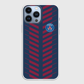 Чехол для iPhone 13 Pro Max с принтом PSG LOGO ORIGINAL UNIFORM | ПСЖ ФОРМА в Тюмени,  |  | fc | fly emirates | paris | psg | лого | париж | псж | спорт | спортивные | фк | футбольный клуб