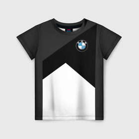 Детская футболка 3D с принтом BMW 2018 SportWear #3 в Тюмени, 100% гипоаллергенный полиэфир | прямой крой, круглый вырез горловины, длина до линии бедер, чуть спущенное плечо, ткань немного тянется | bmw | автомобильные | бмв | машины