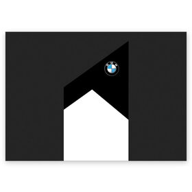 Поздравительная открытка с принтом BMW 2018 SportWear #3 в Тюмени, 100% бумага | плотность бумаги 280 г/м2, матовая, на обратной стороне линовка и место для марки
 | bmw | автомобильные | бмв | машины