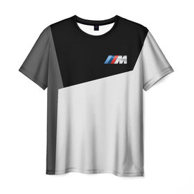 Мужская футболка 3D с принтом BMW 2018 SportWear #5 в Тюмени, 100% полиэфир | прямой крой, круглый вырез горловины, длина до линии бедер | Тематика изображения на принте: bmw | автомобиль | автомобильные | бмв | машины