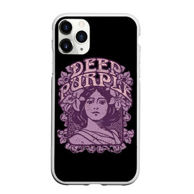 Чехол для iPhone 11 Pro Max матовый с принтом Deep Purple в Тюмени, Силикон |  | album | british | deep purple | england | heavy metal | rock group | альбом | англия | британская | рок группа | хеви металл