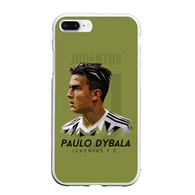 Чехол для iPhone 7Plus/8 Plus матовый с принтом Paulo Dybala Juventus FC в Тюмени, Силикон | Область печати: задняя сторона чехла, без боковых панелей | dibala | dybala | juve | juventus | juvi | kit | russia | world cup | бонусная | гостевая | дибала | домашняя | италия | футбол | чемпионат мира | юве | ювентус | юви