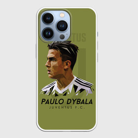 Чехол для iPhone 13 Pro с принтом Paulo Dybala Juventus FC в Тюмени,  |  | Тематика изображения на принте: dibala | dybala | juve | juventus | juvi | kit | russia | world cup | бонусная | гостевая | дибала | домашняя | италия | футбол | чемпионат мира | юве | ювентус | юви