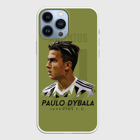 Чехол для iPhone 13 Pro Max с принтом Paulo Dybala Juventus FC в Тюмени,  |  | Тематика изображения на принте: dibala | dybala | juve | juventus | juvi | kit | russia | world cup | бонусная | гостевая | дибала | домашняя | италия | футбол | чемпионат мира | юве | ювентус | юви