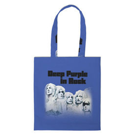 Сумка 3D повседневная с принтом Deep Purple в Тюмени, 100% полиэстер | Плотность: 200 г/м2; Размер: 34×35 см; Высота лямок: 30 см | album | british | deep purple | england | heavy metal | rock group | альбом | англия | британская | рок группа | хеви металл