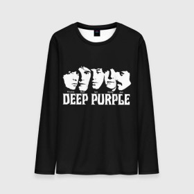 Мужской лонгслив 3D с принтом Deep Purple в Тюмени, 100% полиэстер | длинные рукава, круглый вырез горловины, полуприлегающий силуэт | album | british | deep purple | england | heavy metal | rock group | альбом | англия | британская | рок группа | хеви металл