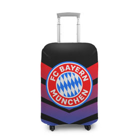 Чехол для чемодана 3D с принтом FC Bayern 2018 Original #13 в Тюмени, 86% полиэфир, 14% спандекс | двустороннее нанесение принта, прорези для ручек и колес | bayern | fc | бавария | спорт | спортивные | футбол | футбольный клуб