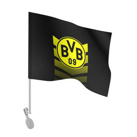 Флаг для автомобиля с принтом FC Borussia 2018 Original #15 в Тюмени, 100% полиэстер | Размер: 30*21 см | боруссия | дортмунд