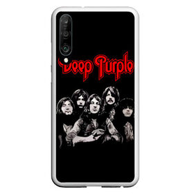 Чехол для Honor P30 с принтом Deep Purple в Тюмени, Силикон | Область печати: задняя сторона чехла, без боковых панелей | Тематика изображения на принте: album | british | deep purple | england | heavy metal | rock group | альбом | англия | британская | рок группа | хеви металл