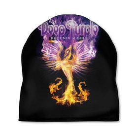 Шапка 3D с принтом Deep Purple в Тюмени, 100% полиэстер | универсальный размер, печать по всей поверхности изделия | album | british | deep purple | england | heavy metal | rock group | альбом | англия | британская | рок группа | хеви металл