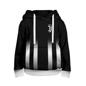 Детская толстовка 3D с принтом Juventus 2018 Line в Тюмени, 100% полиэстер | двухслойный капюшон со шнурком для регулировки, мягкие манжеты на рукавах и по низу толстовки, спереди карман-кенгуру с мягким внутренним слоем | fc | juventus | спорт | фк | футбол | ювентус