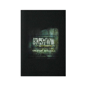 Обложка для паспорта матовая кожа с принтом Korn, greatest hits vol.1 в Тюмени, натуральная матовая кожа | размер 19,3 х 13,7 см; прозрачные пластиковые крепления | korn | koяn | альтернативный | арвизу | гранж | грув | группа | дэвис | корн | коян | лузье | манки | метал | музыка | нюметал | панк | песни | рок | уэлч | филди | филипп | хэд | шаффер