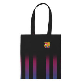 Сумка 3D повседневная с принтом FC Barcelona Color Line в Тюмени, 100% полиэстер | Плотность: 200 г/м2; Размер: 34×35 см; Высота лямок: 30 см | fc barcelona | fcb | барселона | спорт | спортивные | фк | футбол