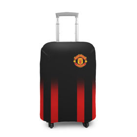 Чехол для чемодана 3D с принтом Manchester United 2018 Line в Тюмени, 86% полиэфир, 14% спандекс | двустороннее нанесение принта, прорези для ручек и колес | fc | manchester united | манчестер юнайтед | спорт | спортивные | фк | футбол