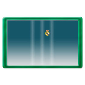 Магнит 45*70 с принтом Real Madrid 2018 Gradient в Тюмени, Пластик | Размер: 78*52 мм; Размер печати: 70*45 | 