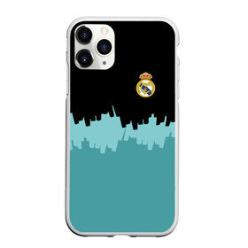 Чехол для iPhone 11 Pro Max матовый с принтом Real Madrid 2018 Paints в Тюмени, Силикон |  | fc | real madrid | реал мадрид | спорт | спортивные | фк | футбол