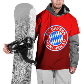 Накидка на куртку 3D с принтом FC Bayern 2018 Paints в Тюмени, 100% полиэстер |  | bayern | fc | бавария | спорт | спортивные | фк | футбол