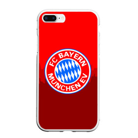 Чехол для iPhone 7Plus/8 Plus матовый с принтом FC Bayern 2018 Paints в Тюмени, Силикон | Область печати: задняя сторона чехла, без боковых панелей | bayern | fc | бавария | спорт | спортивные | фк | футбол