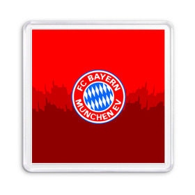 Магнит 55*55 с принтом FC Bayern 2018 Paints в Тюмени, Пластик | Размер: 65*65 мм; Размер печати: 55*55 мм | bayern | fc | бавария | спорт | спортивные | фк | футбол