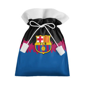 Подарочный 3D мешок с принтом FC Barcelona 2018 Paints в Тюмени, 100% полиэстер | Размер: 29*39 см | Тематика изображения на принте: fc | manchester united | манчестер юнайтед | спорт | спортивные | фк | футбол