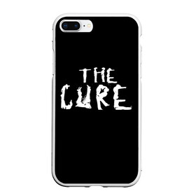 Чехол для iPhone 7Plus/8 Plus матовый с принтом The Cure в Тюмени, Силикон | Область печати: задняя сторона чехла, без боковых панелей | robert smith | rock band | the cure | uk | британия | роберт смит | рок группа