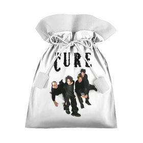 Подарочный 3D мешок с принтом The Cure в Тюмени, 100% полиэстер | Размер: 29*39 см | Тематика изображения на принте: 