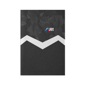 Обложка для паспорта матовая кожа с принтом BMW Militayry Sport II в Тюмени, натуральная матовая кожа | размер 19,3 х 13,7 см; прозрачные пластиковые крепления | Тематика изображения на принте: 