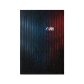 Обложка для паспорта матовая кожа с принтом BMW M Abstract Design в Тюмени, натуральная матовая кожа | размер 19,3 х 13,7 см; прозрачные пластиковые крепления | bmw | bmw motorsport | bmw performance | carbon | m | motorsport | performance | sport | бмв | карбон | моторспорт | спорт