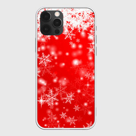 Чехол для iPhone 12 Pro Max с принтом Новогоднее чудо 1 в Тюмени, Силикон |  | Тематика изображения на принте: новый год | снег | снежинки