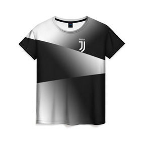 Женская футболка 3D с принтом Juventus 2018 Original #9 в Тюмени, 100% полиэфир ( синтетическое хлопкоподобное полотно) | прямой крой, круглый вырез горловины, длина до линии бедер | fc | juventus | спорт | спортивные | футбол | футбольный клуб | ювентус
