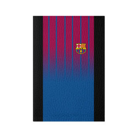 Обложка для паспорта матовая кожа с принтом FC Barcelona 2018 в Тюмени, натуральная матовая кожа | размер 19,3 х 13,7 см; прозрачные пластиковые крепления | fc | fc barcelona | fcb | барселона | спорт | спортивные | футбол | футбольный клуб