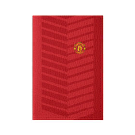 Обложка для паспорта матовая кожа с принтом Manchester United 2018 Reverse в Тюмени, натуральная матовая кожа | размер 19,3 х 13,7 см; прозрачные пластиковые крепления | emirates | fc | manchester united | геометрия | манчестер юнайтед | спорт | футбол | футбольный клуб | эмблема