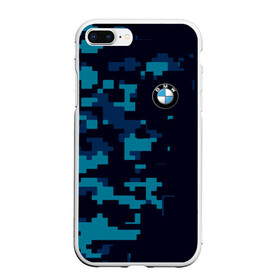 Чехол для iPhone 7Plus/8 Plus матовый с принтом BMW Military Sport в Тюмени, Силикон | Область печати: задняя сторона чехла, без боковых панелей | bmw | автомобильные | бмв | машины