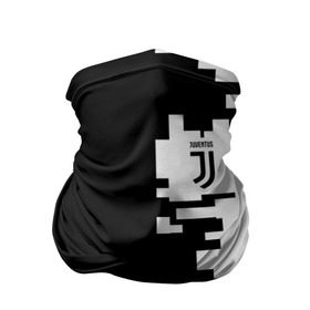Бандана-труба 3D с принтом Juventus 2018 Geometry Sport в Тюмени, 100% полиэстер, ткань с особыми свойствами — Activecool | плотность 150‒180 г/м2; хорошо тянется, но сохраняет форму | 