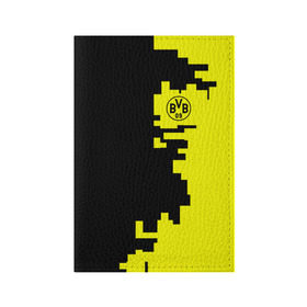 Обложка для паспорта матовая кожа с принтом Borussia 2018 Geometry Sport в Тюмени, натуральная матовая кожа | размер 19,3 х 13,7 см; прозрачные пластиковые крепления | Тематика изображения на принте: боруссия | дортмунд