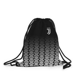 Рюкзак-мешок 3D с принтом Juventus 2018 X Sport в Тюмени, 100% полиэстер | плотность ткани — 200 г/м2, размер — 35 х 45 см; лямки — толстые шнурки, застежка на шнуровке, без карманов и подкладки | fc | juventus | спорт | спортивные | фк | футбол | ювентус