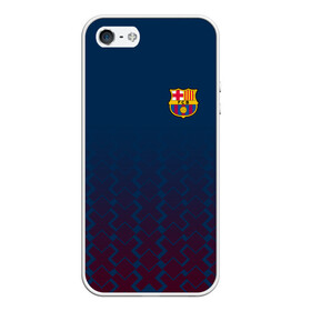 Чехол для iPhone 5/5S матовый с принтом FC Barca 2018 Creative uniform в Тюмени, Силикон | Область печати: задняя сторона чехла, без боковых панелей | fc | fc barcelona | fcb | барселона | спорт | спортивные | фк | футбол